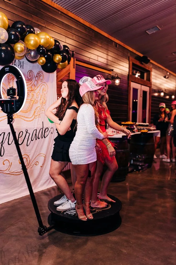 360 Photo Booth set up at a Nairobi event by Sherehe Events - photo 2